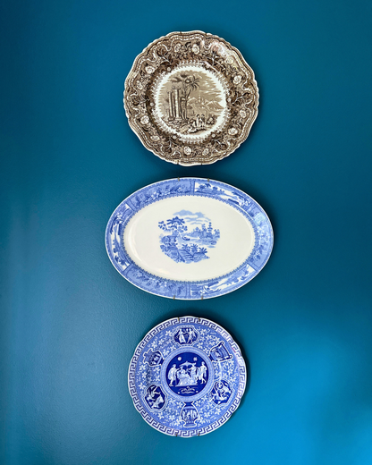 Staffordshire Acropolis Plate