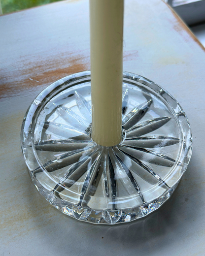 Hand Cut Crystal Hurricane