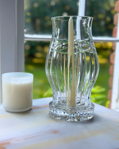 Hand Cut Crystal Hurricane
