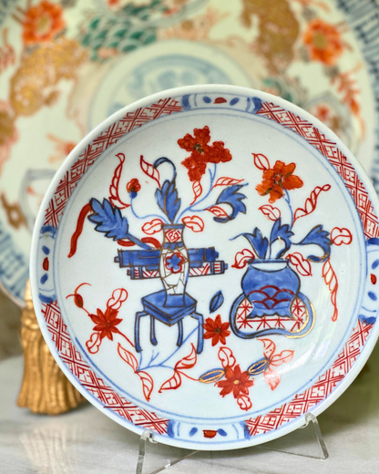 Antique Japanese Imari Porcelain Plate