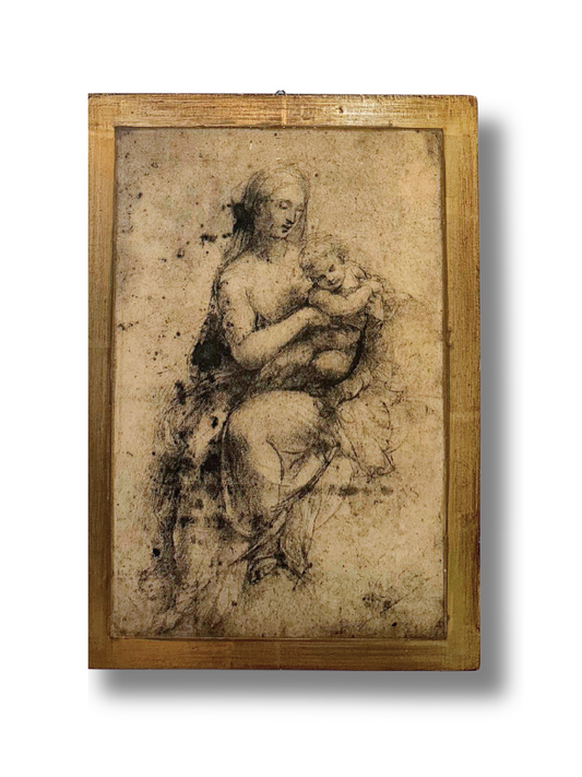 Fratelli Alinari Art Print of Madonna di Foglino by Raphael