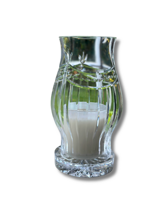 Hand Cut Crystal Hurricane